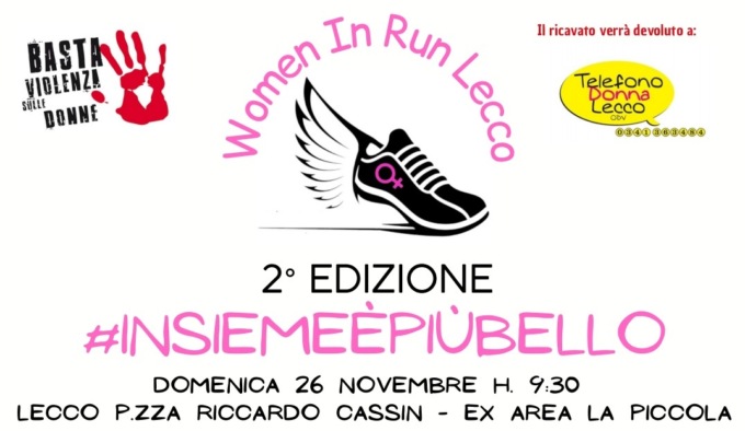 Women In Run: attenzione alla viabilità di domenica