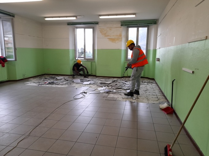 Lecco: iniziati i lavori alla scuola primaria Carducci