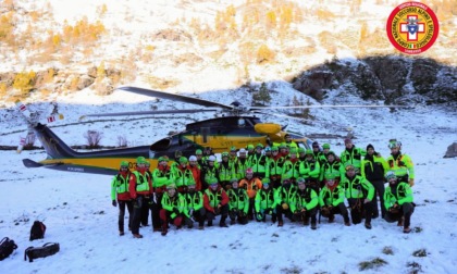 Soccorso alpino: un'importante esercitazione in Val Biandino