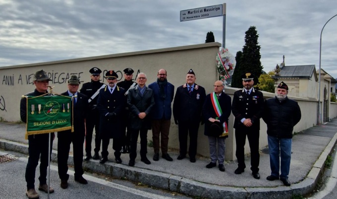 Martiri di Nassiriya, Zamperini: “Doveroso ricordare a Lecco i caduti che hanno servito la patria”