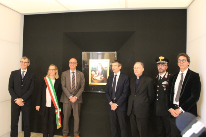 Oggiono: Madonna del Latte ammirata anche dal Ministro Valditara