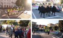 Diritti dei bambini: colorata marcia degli alunni ad Olginate