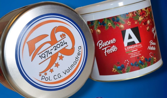 Valmadrera festeggia il 50° della Polisportiva con panettoni e pandori