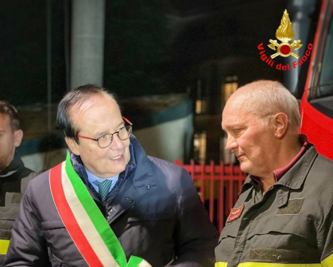 Antonio Colombo,  Vigile del fuoco volontario,  in “pensione” dopo 38 anni