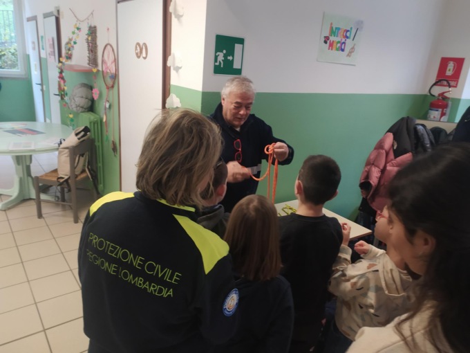 Protezione civile: concluso il progetto al Bertacchi