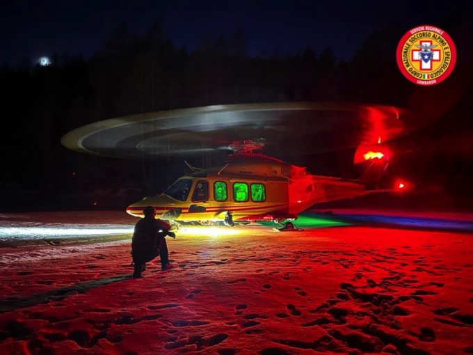AGGIORNAMENTO – Salvati i tre alpinisti bloccati sul Legnone