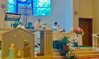 Airoldi e Muzzi: prima messa del vicario monsignor Cesena