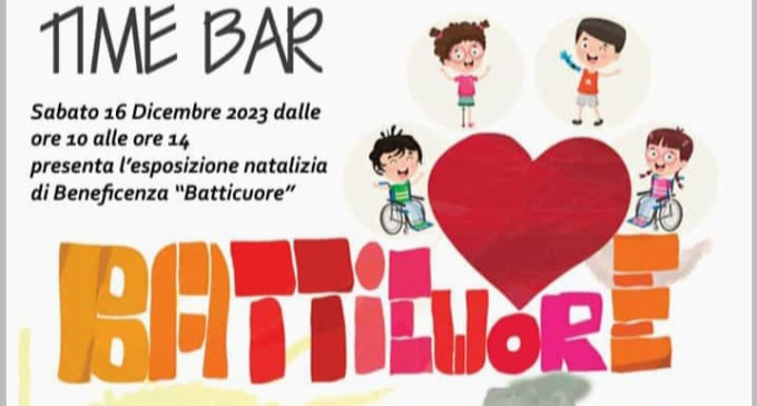 “Batticuore”: appuntamento domani al Time Bar di Olginate per un’esposizione natalizia di beneficenza