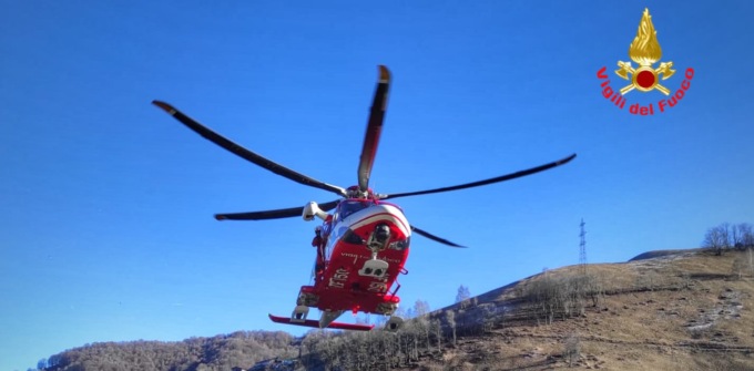 Soccorsa una persona in difficoltà sul Resegone