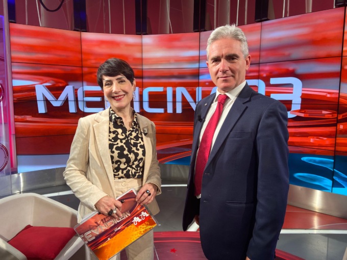 Il dottor Missaglia ospite a Rai Due