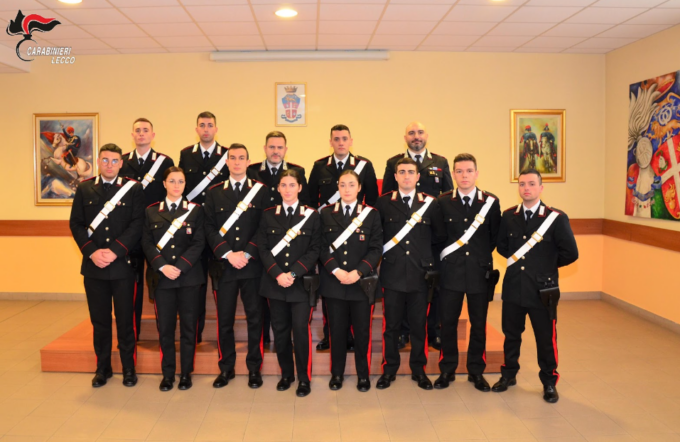 11 nuovi Carabinieri assegnati al Comando provinciale di Lecco
