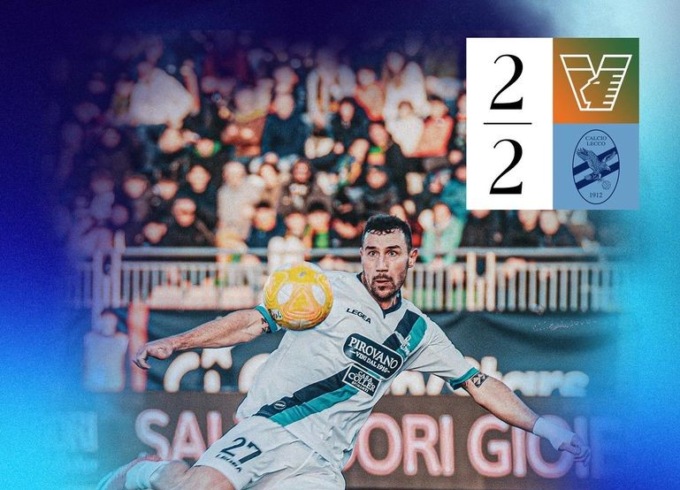 Ionita riagguanta il Venezia: il Lecco si regala un punto all’antivigilia