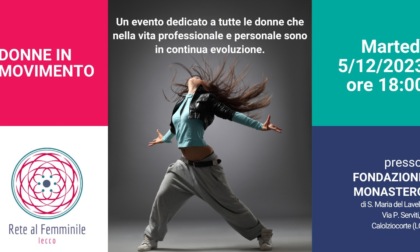 Associazione Rete al Femminile di Lecco protagonista al Lavello con "Donne in movimento"