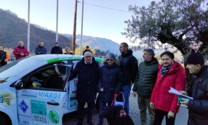 Auser, inaugurato a Perledo un nuovo veicolo