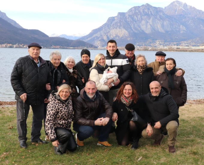 Il dono per la piccola Vittoria? Otto bisnonni!