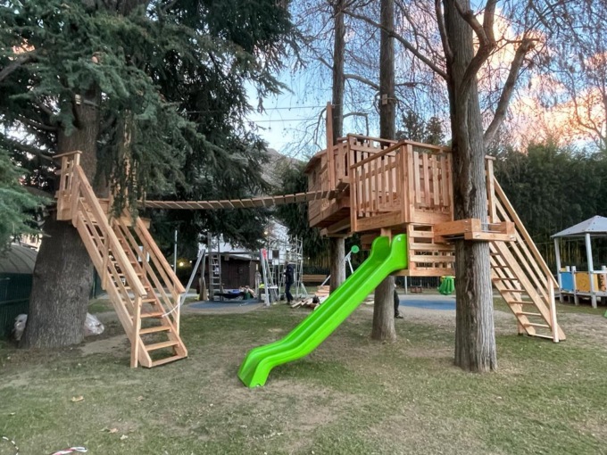 Dervio, domenica l’inaugurazione della casa sull’albero al parco giochi della Boldona