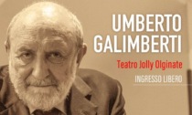 Olginate, il 16 al Jolly una serata con il filosofo Umberto Galimberti