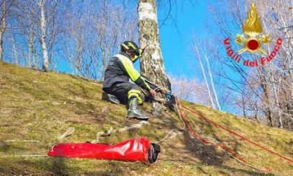 Torre de' Busi: precipita in una scarpata, muore a 66 anni