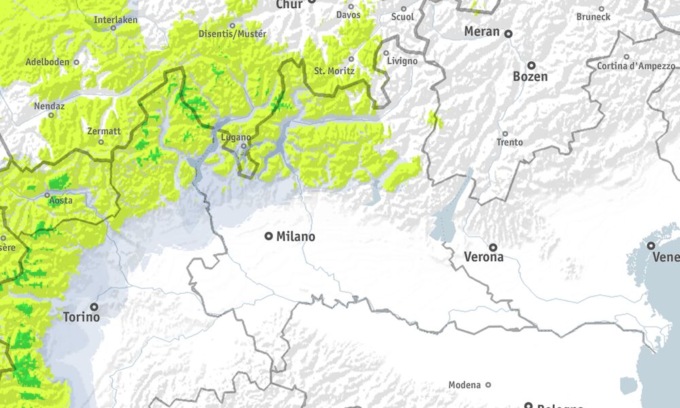 Neve a bassa quota? Possibile spruzzata oggi sulla provincia di Lecco