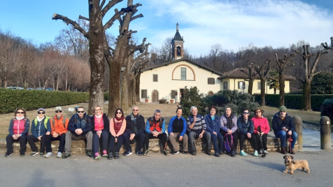 Agatha in cammino, ieri una gita a Bergamo per la festa della santa cui è dedicata l’associazione