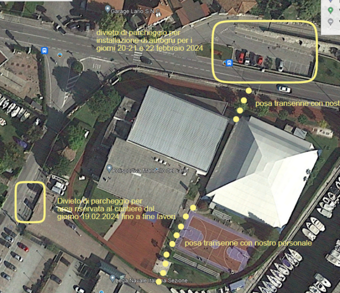 Nuova copertura campi da tennis: per i lavori chiude la Sp72