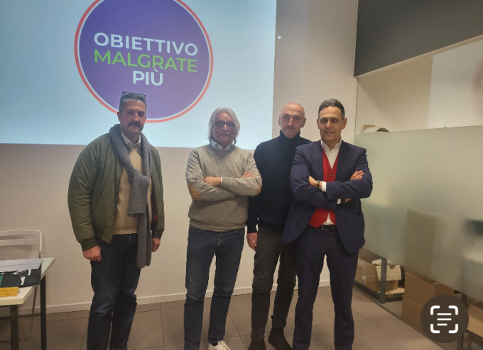 Elezioni: Michele Peccati candidato sindaco di “Obiettivo Malgrate Più” presenta il simbolo