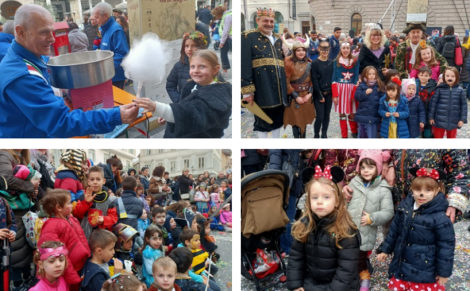 Carnevalone di Lecco: la gioia dei bimbi riempie la piazza TUTTE LE FOTO