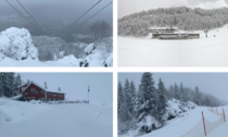 Abbondanti nevicate: le foto dal Lecchese