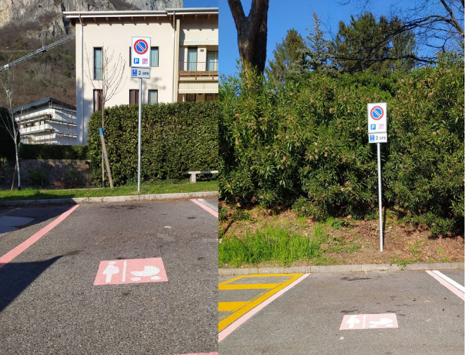 Parcheggi rosa a Lecco: come richiedere il pass dedicato