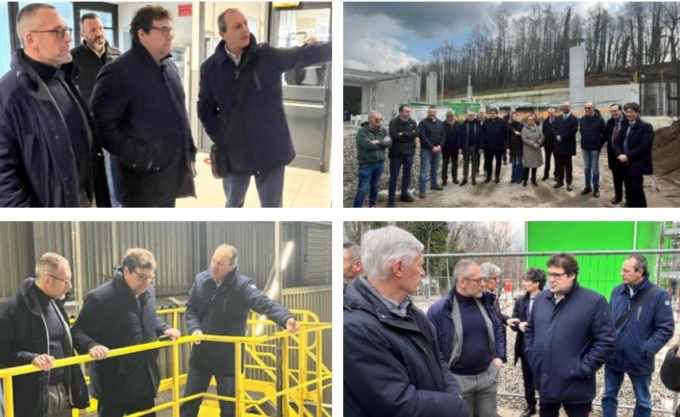 Valmadrera, l’assessore regionale Maione in visita al termovalorizzatore di Silea