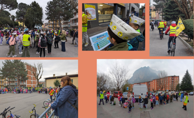 Piedibus Lecco: 1400 studenti “a piedi per la terra”