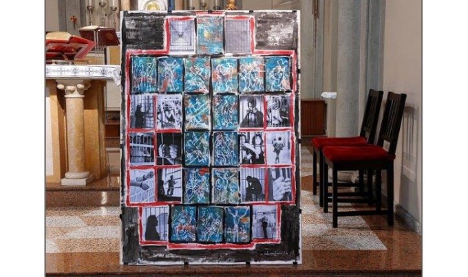 “Via Crucis dei carcerati”: l’opera dell’artista Giudici a Bonacina
