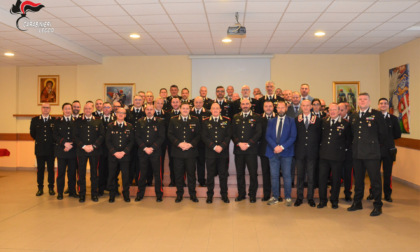 Il generale Micale in visita al Comando provinciale di Lecco in vista del congedo