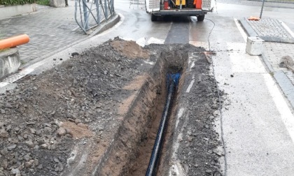 Valmadrera: terminati i lavori per il rinnovo della rete idrica di via Casnedi