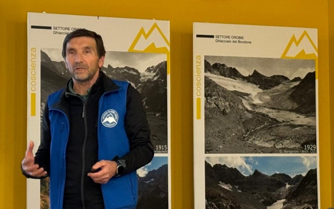 “Terra glacialis”: a Civate una mostra per documentare lo scioglimento dei ghiacciai
