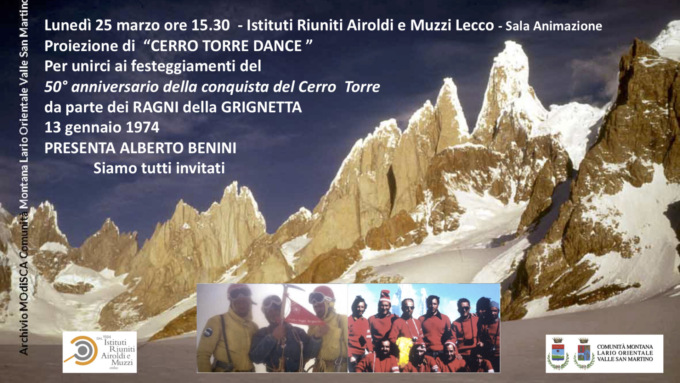 Cerro Torre, anche gli istituti Airoldi e Muzzi si uniscono ai festeggiamenti per l’anniversario