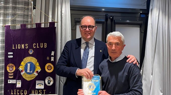 Basilica di San Pietro illuminata grazie a Lions Club Lecco Host