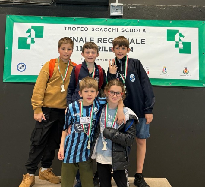 Lecco: la Scuola primaria Pietro Scola vola alle finali nazionali del Trofeo Scacchi