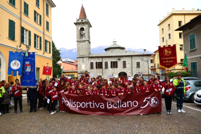 Bellano, la Polisportiva festeggia il suo 50° compleanno