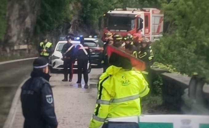 Frana a Varenna: riapre la Sp 72