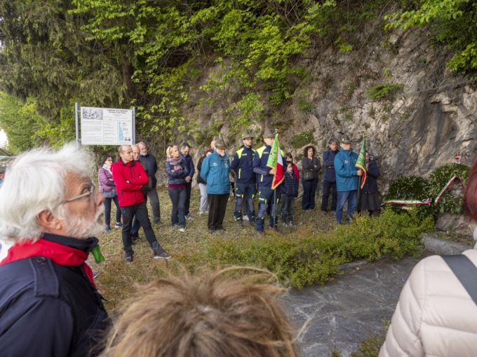 Celebrato il 25 aprile alla Montagnetta di Fiumelatte