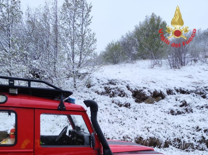 Disperso sul Cornizzolo: 22enne, sorpreso dalla neve,  salvato da Vigili del Fuoco e Soccorso alpino