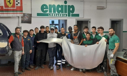 In Enaip Lecco lezioni di carrozzeria con i tecnici di Fontana Group