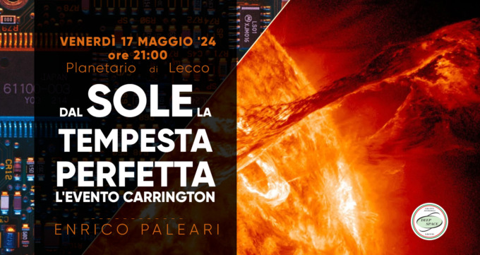 Il sole e le sue tempeste: appuntamento al planetario di Lecco