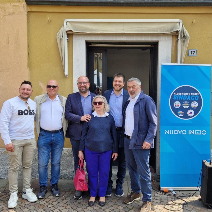 “Nuovo Inizio”: presentata a Oggiono la lista di centrodestra a sostegno di Negri