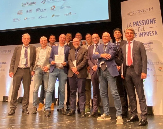 Trafilerie di Malavedo premiate a Roma da Confapi