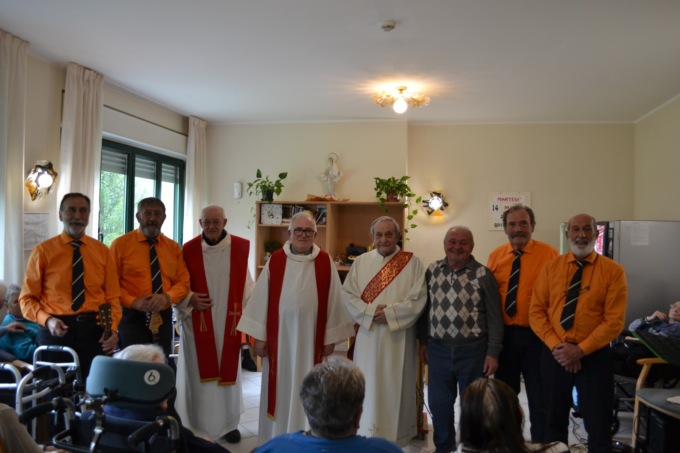 Un compleanno “musicale” per Fratel Alberto Bosisio