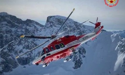 4 escursionisti incrodati a 2000 metri in Grigna, intervento impegnativo per i Vigili del fuoco