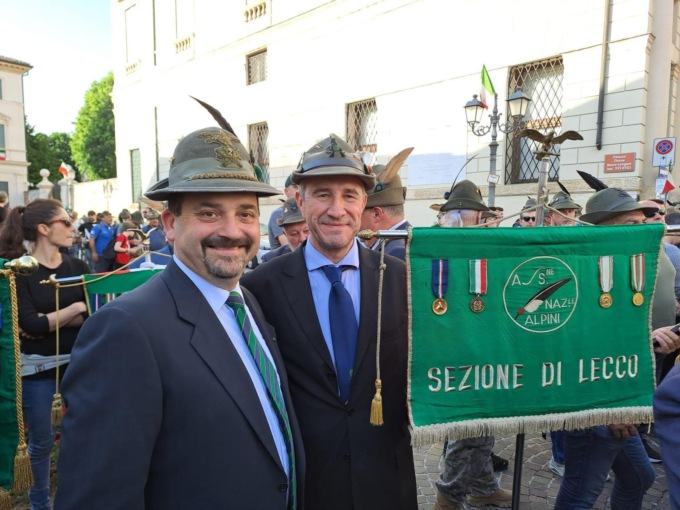 95esima Adunata nazionale degli Alpini: più di 1500 le Penne Nere lecchesi a Vicenza