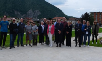 Valmadrera, aperti i cancelli del parco in via Leopardi